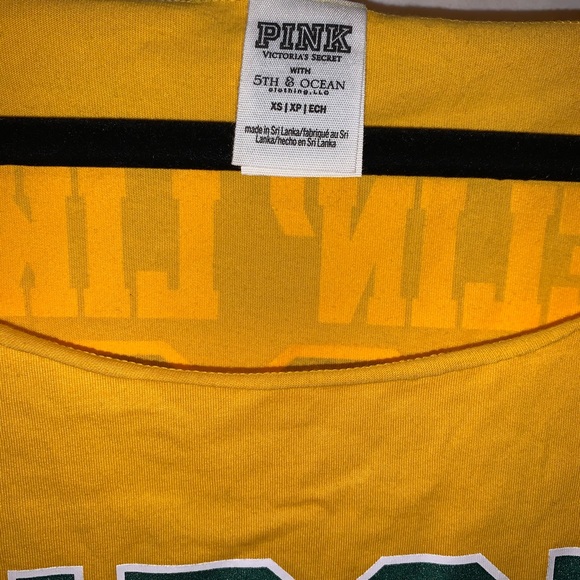 PINK NDSU Bison Crop Top - NWOT - Picture 3 of 3